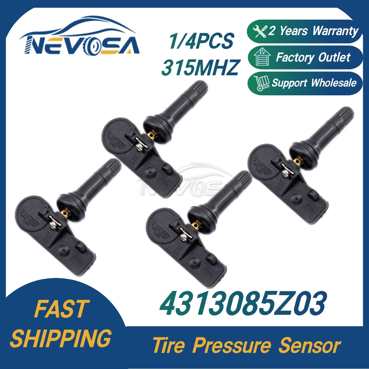 Nevosa-4313085Z03 25920615 TPMS Ÿ̾ з ͸ ý, ĳ DTS Chevrolet Aveo GMC Pontiac Saturn Buick Allure